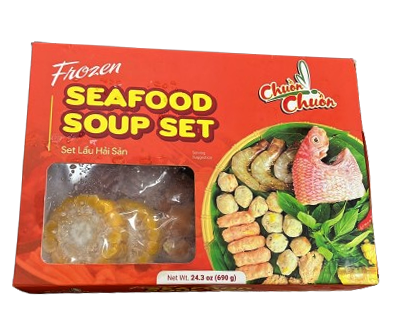Frozen Seafood Soup Set