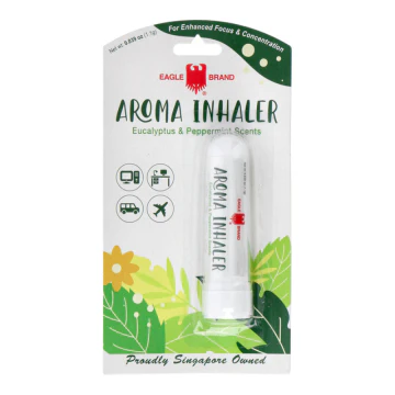 Aroma Inhaler Eucalyptus & Peppermint Scents