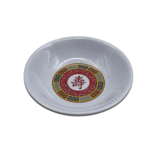 Chinese Longevity Melamine Sauce Dish