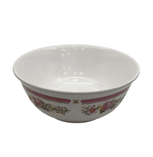 Chinese Porcelain Rice Soup Footed Bowls