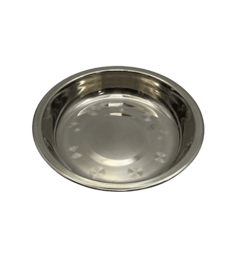 Round Shape Stainless Steel Dinner Basin Medium