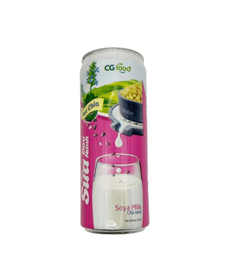 CG Soybean Hat Chia Seed Milk
